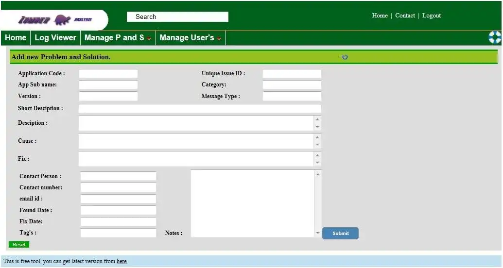 Download web tool or web app Lumber Analysis