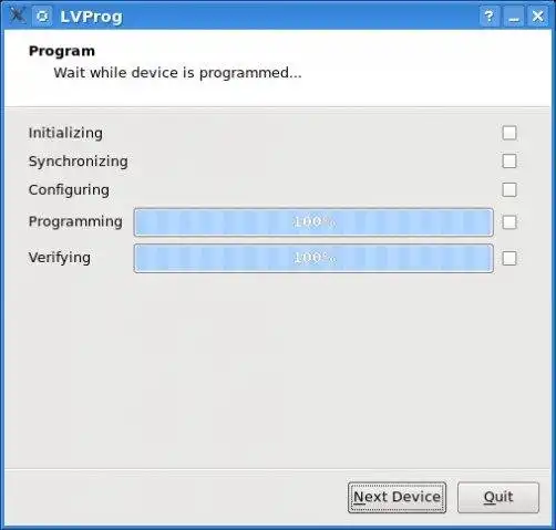 Download web tool or web app LVProg