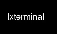 Run lxterminal in OnWorks free hosting provider over Ubuntu Online, Fedora Online, Windows online emulator or MAC OS online emulator