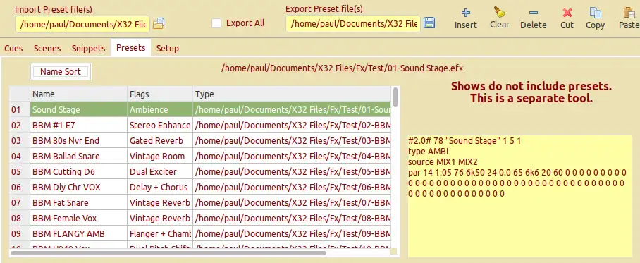 Download web tool or web app M32/X32 Show Manager