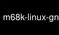 Run m68k-linux-gnu-gnatname in OnWorks free hosting provider over Ubuntu Online, Fedora Online, Windows online emulator or MAC OS online emulator