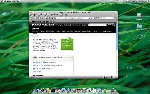 Download web tool or web app Mac4Lin