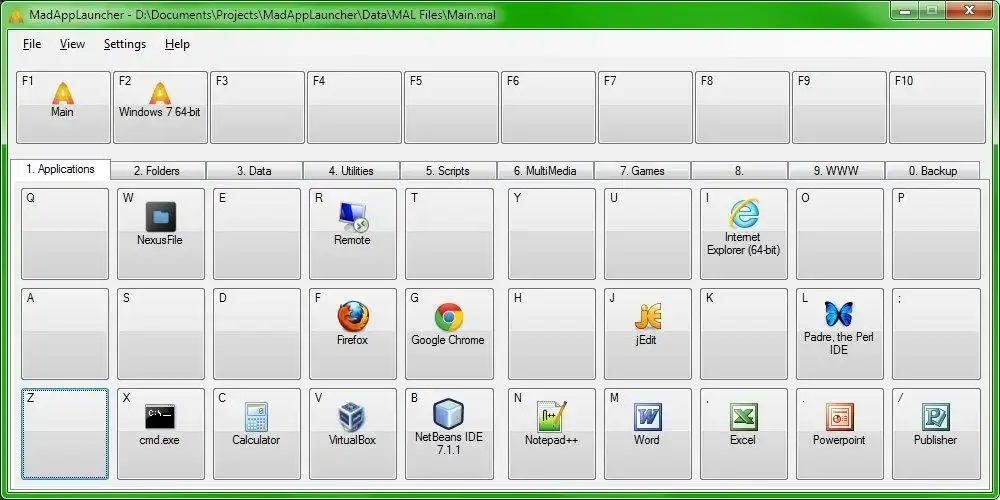 Download web tool or web app MadAppLauncher