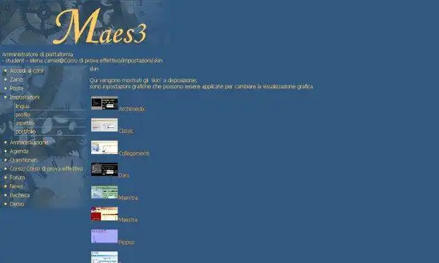 Download web tool or web app maes3