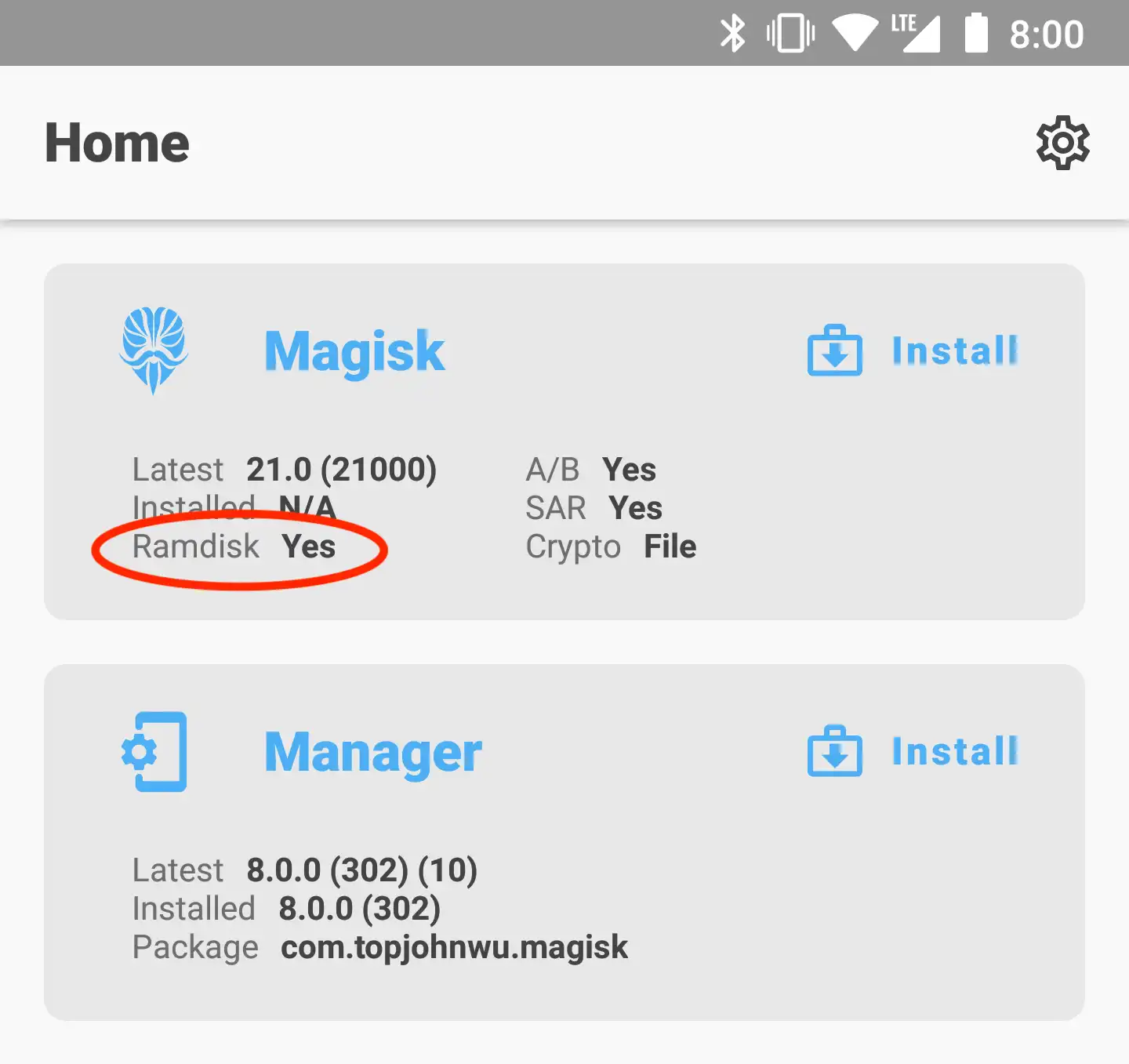 Download web tool or web app Magisk