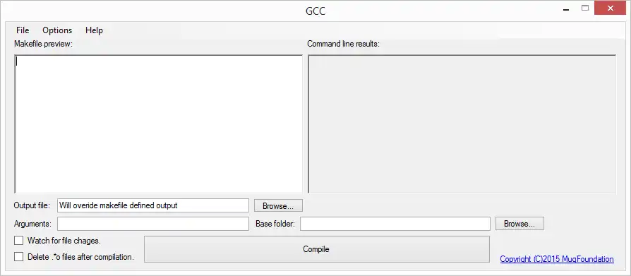 Download web tool or web app MAKE GUI