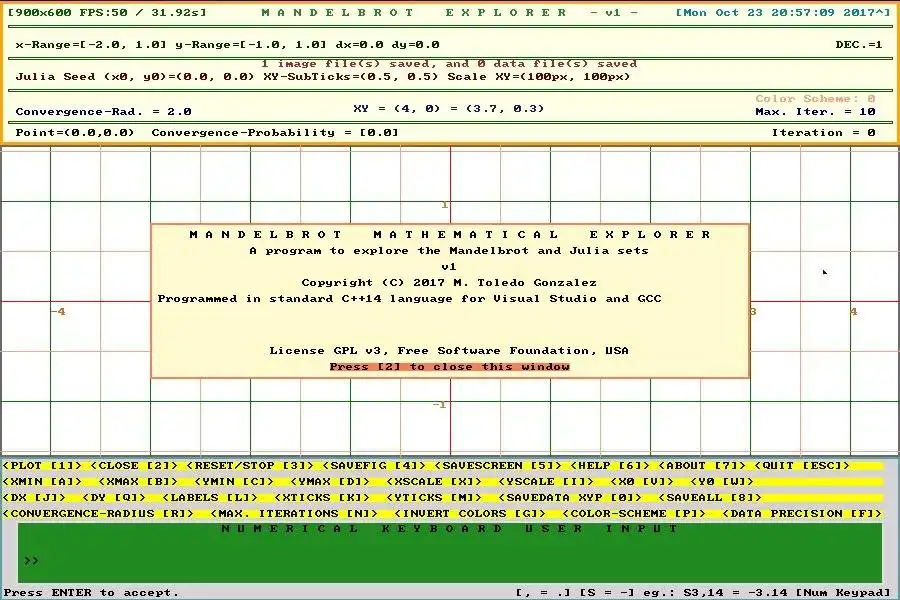 Download web tool or web app MandelbrotExplorer