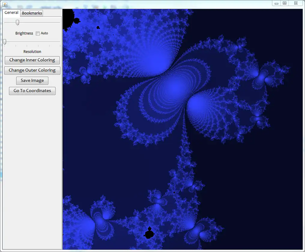 Download web tool or web app Mandelbrot Viewer to run in Linux online