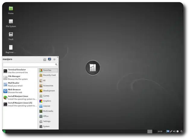 Download web tool or web app Manjaro Development