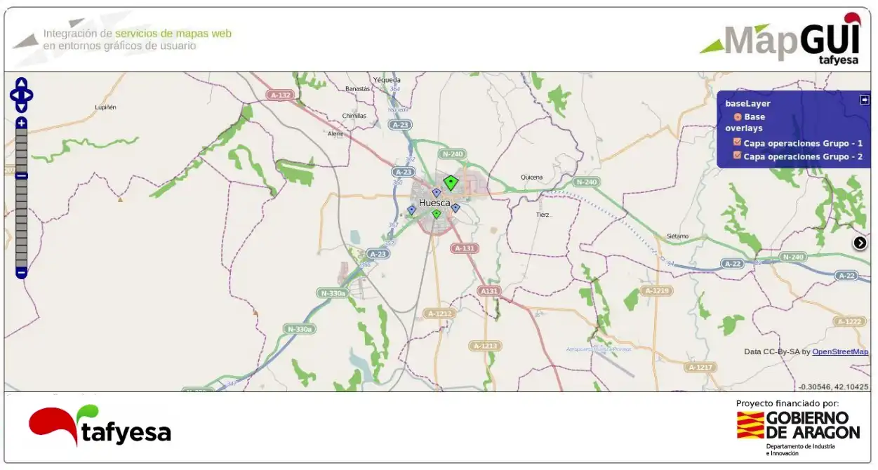 Download web tool or web app MapGUI to run in Linux online