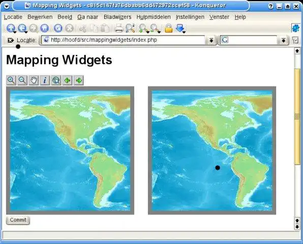 Download web tool or web app MappingWidgets to run in Linux online