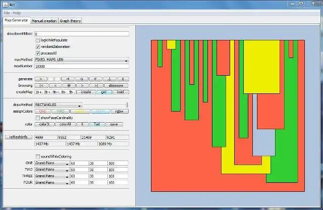 Download web tool or web app Maps coloring to run in Windows online over Linux online