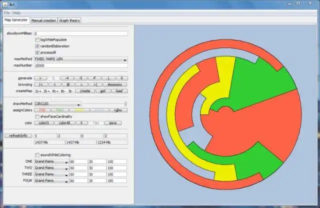 Download web tool or web app Maps coloring to run in Windows online over Linux online