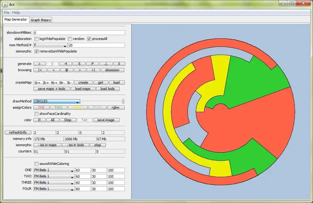 Download web tool or web app Maps coloring to run in Windows online over Linux online