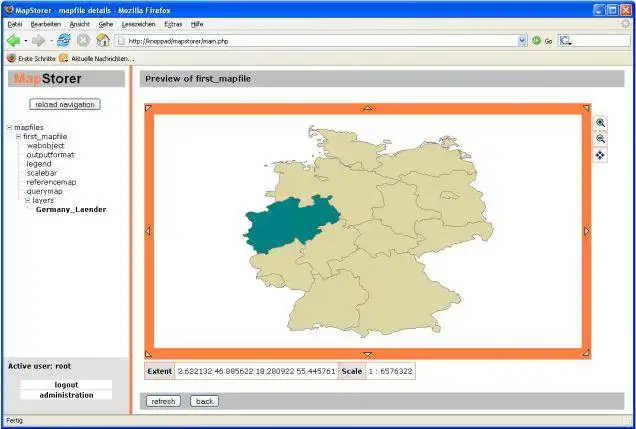 Download web tool or web app MapStorer to run in Linux online