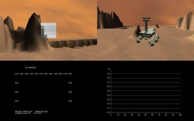 Download web tool or web app Mars Rover Simulator to run in Linux online