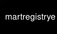 Run martregistrye in OnWorks free hosting provider over Ubuntu Online, Fedora Online, Windows online emulator or MAC OS online emulator