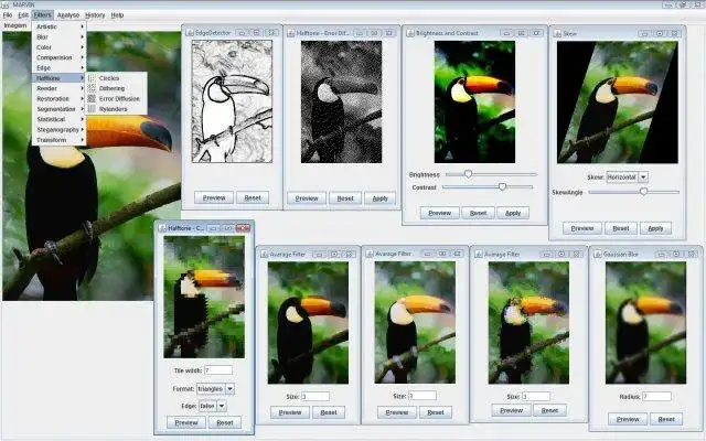 Download web tool or web app Marvin Image Processing Framework to run in Linux online