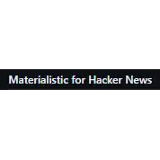 免费下载 Materialistic for Hacker News Windows 应用程序，在 Ubuntu 在线、Fedora 在线或 Debian 在线中在线运行 win Wine