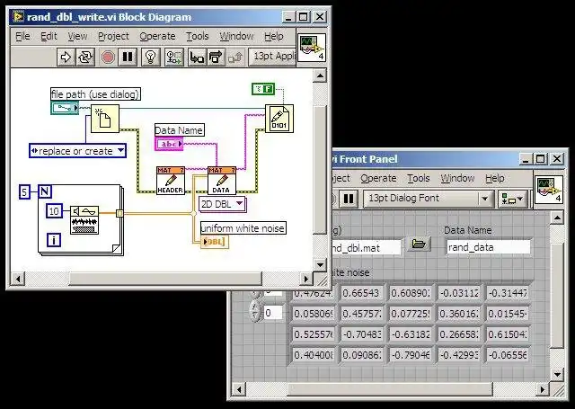 Download web tool or web app MAT-File IO library for LabVIEW to run in Linux online