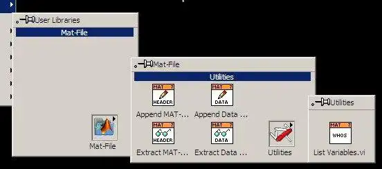 Download web tool or web app MAT-File IO library for LabVIEW to run in Windows online over Linux online