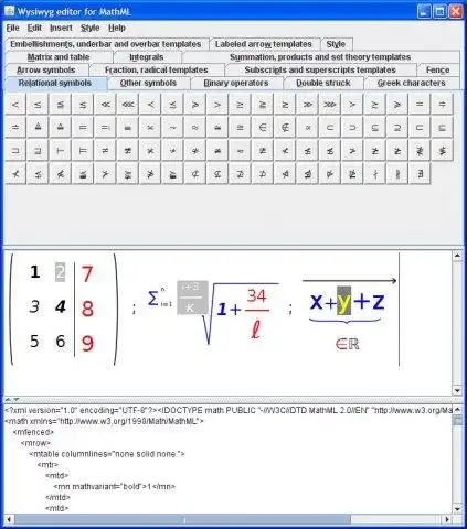 Download web tool or web app MathMLWYSIWYGEditor