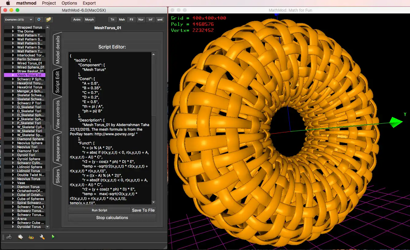 Download web tool or web app MathMod to run in Linux online