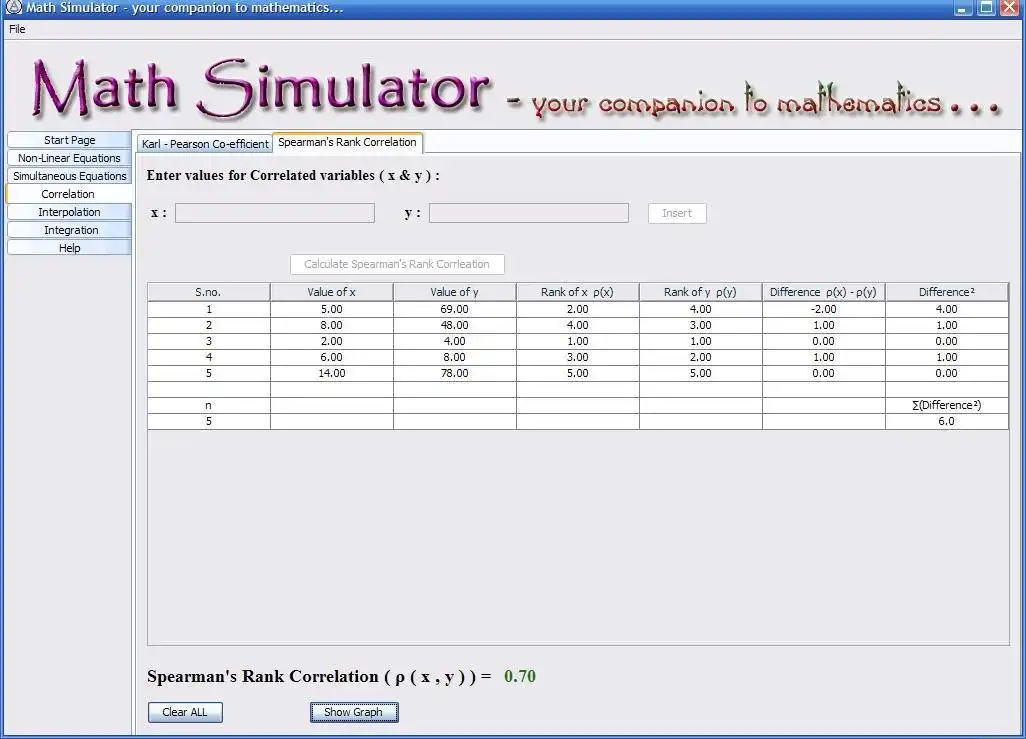 Download web tool or web app Math Simulator