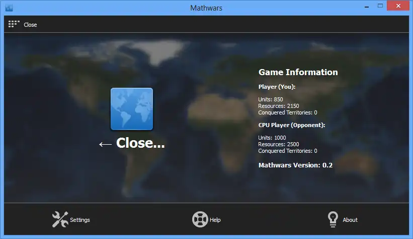 Download web tool or web app Mathwars Risk to run in Linux online