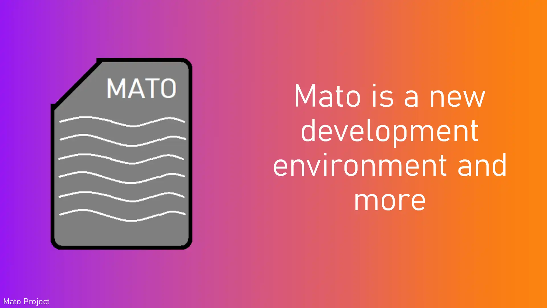 Download web tool or web app Mato Project