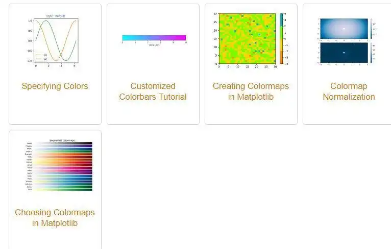 Tải xuống công cụ web hoặc ứng dụng web Matplotlib