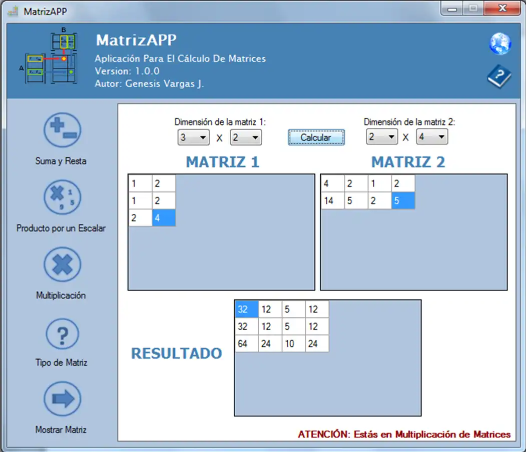 Download web tool or web app MatrizAPP