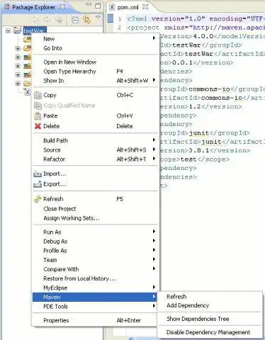 Download web tool or web app Maven2 For Eclipse