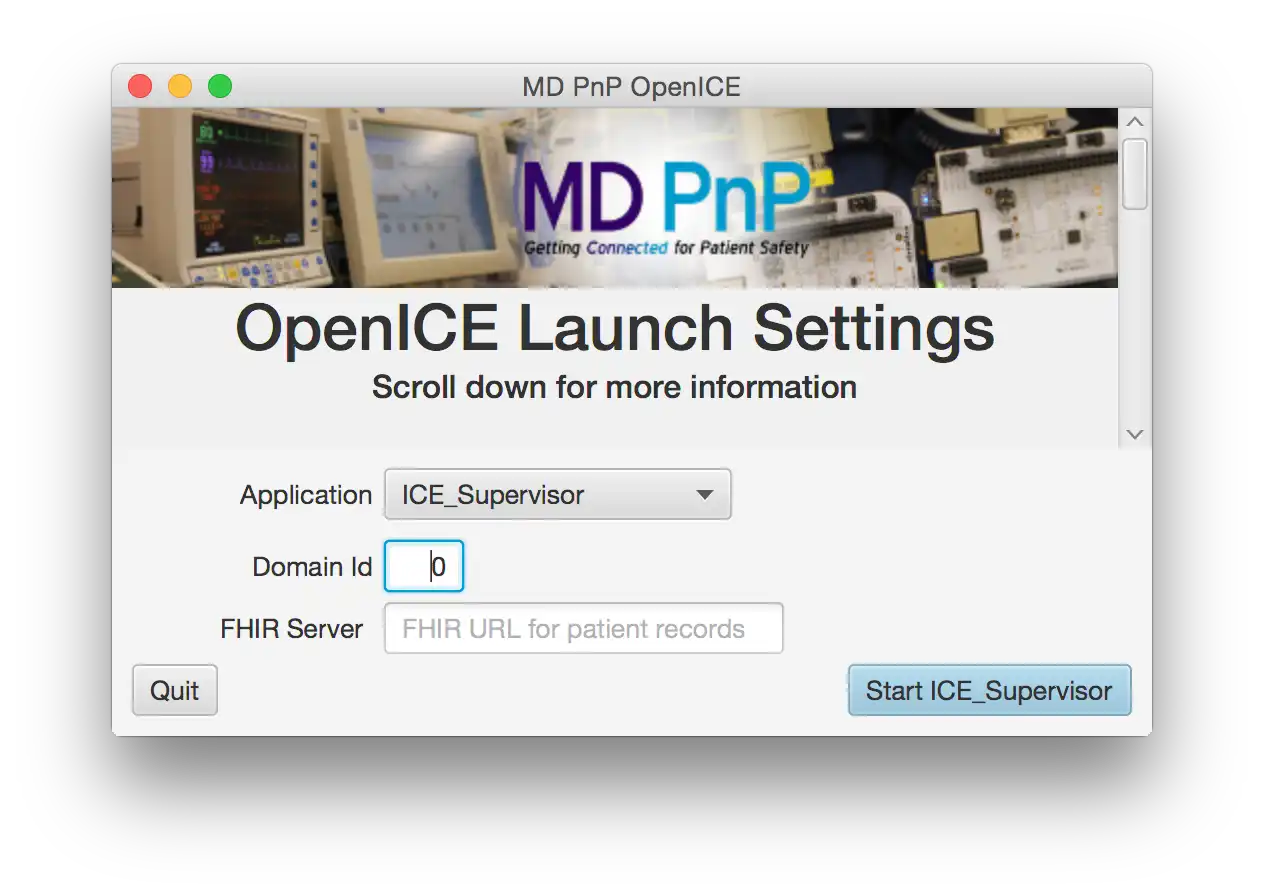 Download web tool or web app MD PnP | OpenICE to run in Linux online