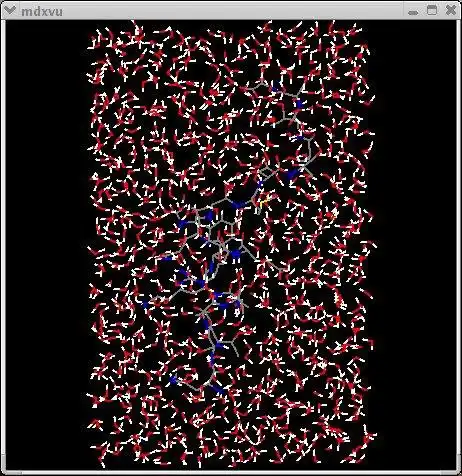 Download web tool or web app mdxvu - molecular dynamics X11 viewer. to run in Windows online over Linux online