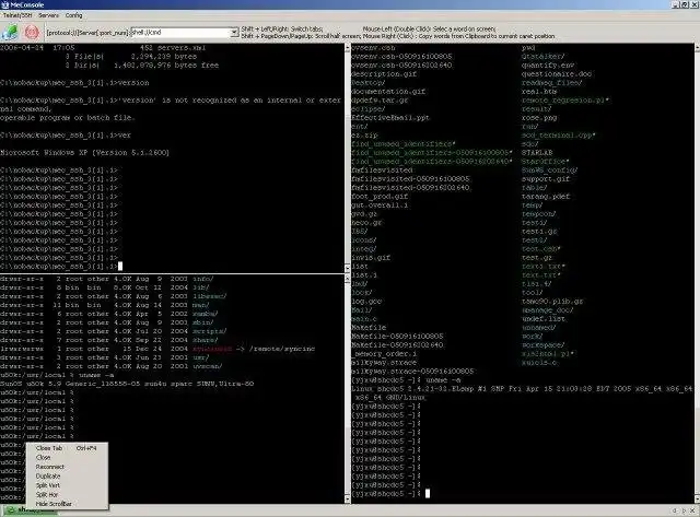 Download web tool or web app MEConsole - SSH/Telnet/CMD Client