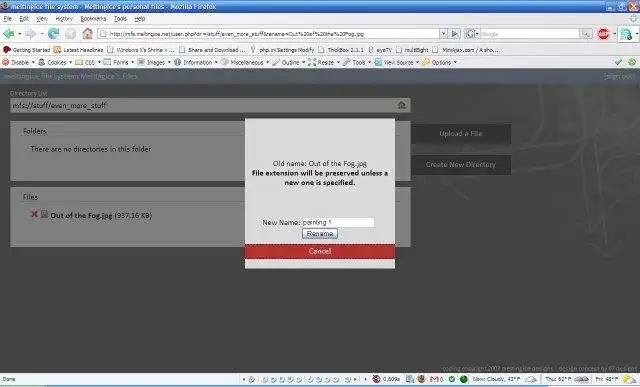 Download web tool or web app meltingice file system