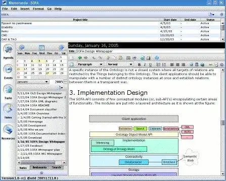 Download web tool or web app Memoranda