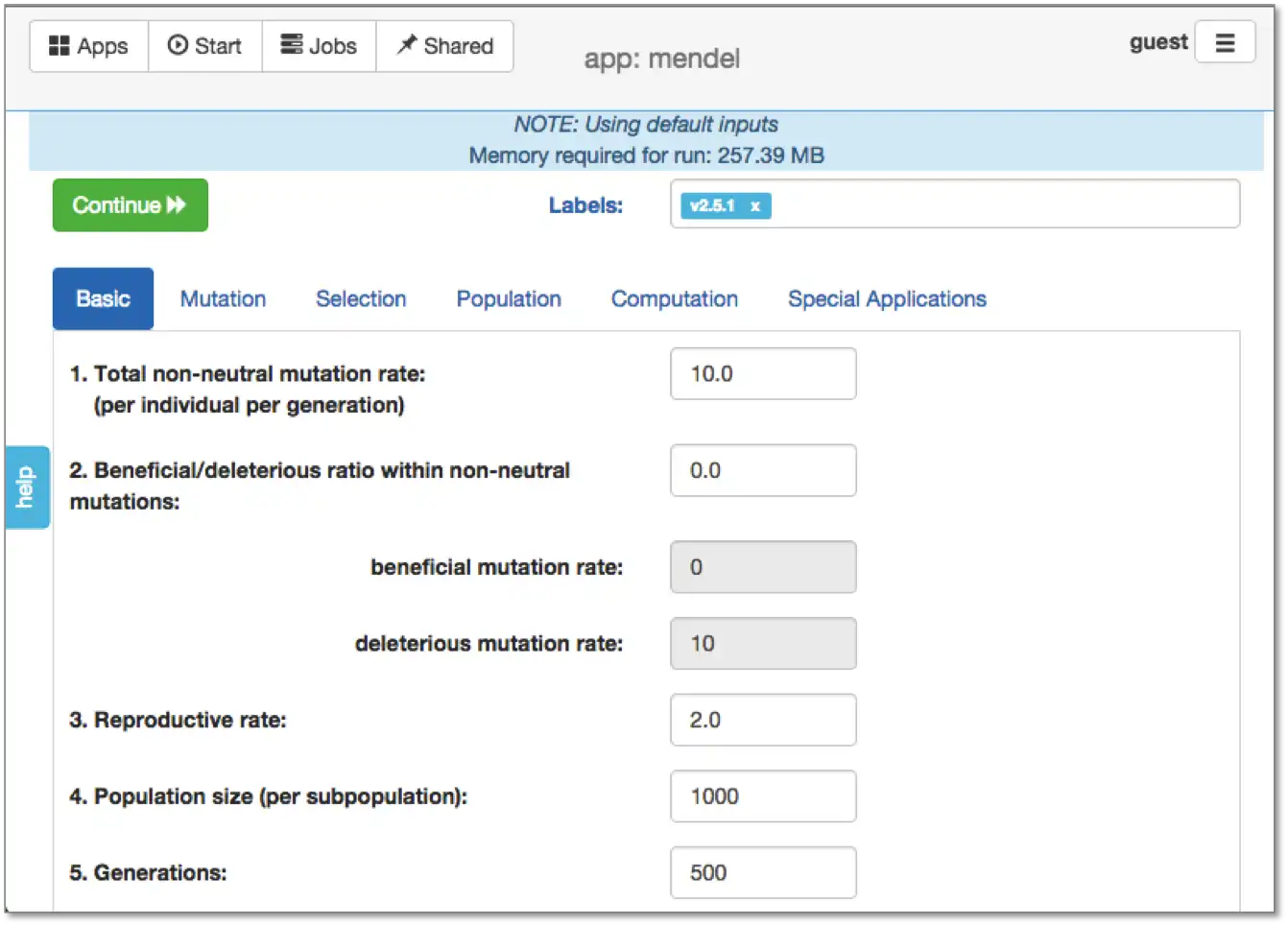 Download web tool or web app Mendel’s Accountant to run in Windows online over Linux online