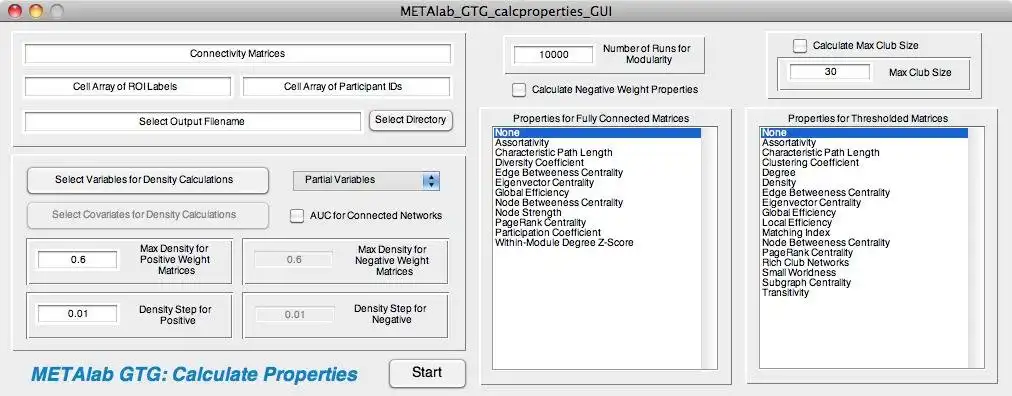 Download web tool or web app METAlab GTG