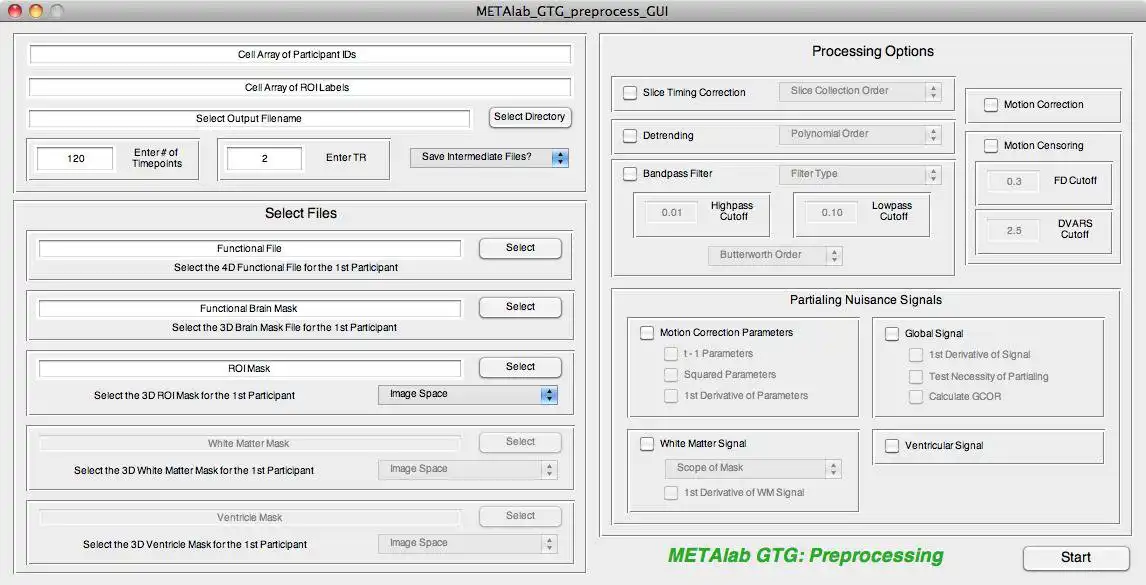 Download web tool or web app METAlab GTG to run in Linux online