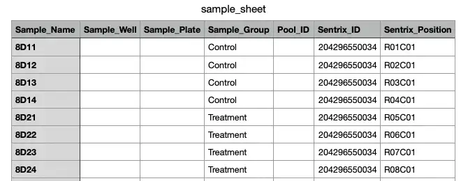 Download web tool or web app methylysis