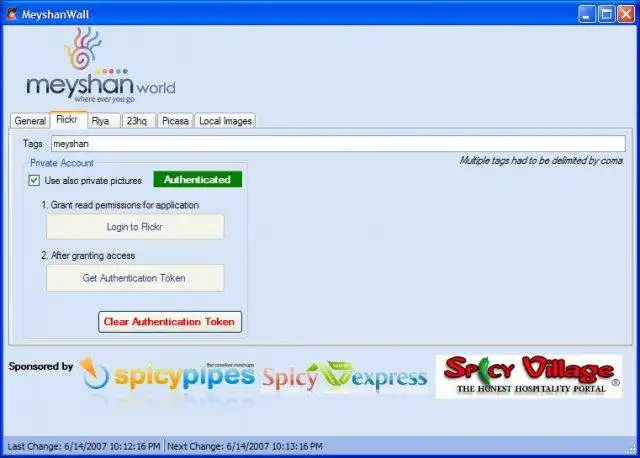 Download web tool or web app Meyshan Wall  to run in Windows online over Linux online