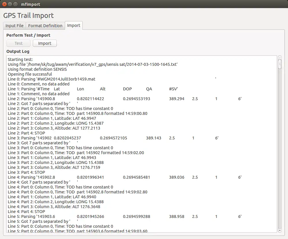 Download web tool or web app MFImport