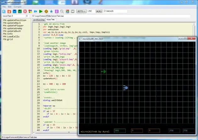 Download web tool or web app micro(A) Interpreter