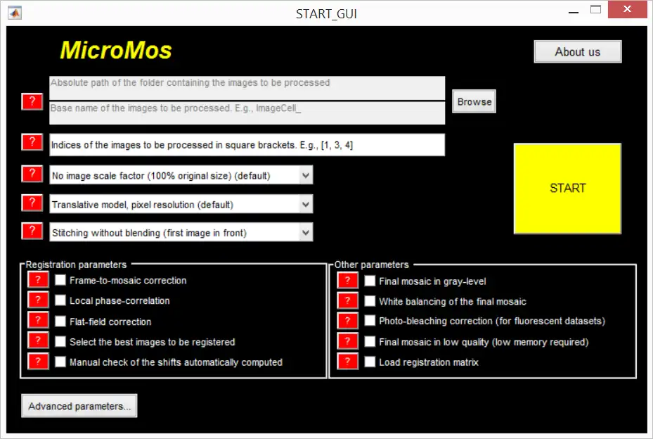 Download web tool or web app MicroMos to run in Windows online over Linux online