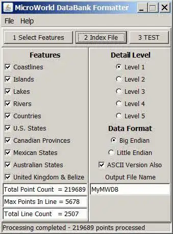 Download web tool or web app Micro World Data Bank (MWDB2) System to run in Windows online over Linux online