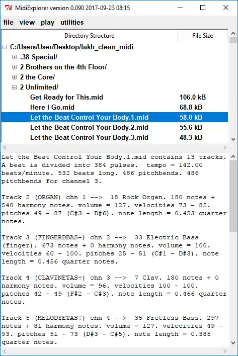 Download web tool or web app midiexplorer