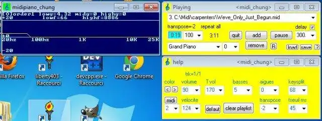 Download web tool or web app midipiano_chung to run in Windows online over Linux online