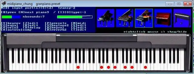 Download web tool or web app midipiano_chung to run in Windows online over Linux online